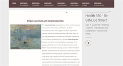 Desktop Screenshot of impressionists.org